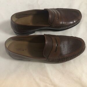 Florsheim Brown Leather Penny Loafer - 69